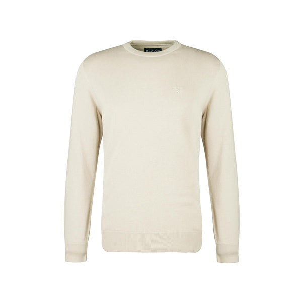 Barbour Maglia Maglia Uomo Pima in cotone Beige P25 - BARBOURMKN0932 - BE12 - M - Francavilla Moda